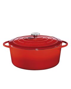 Küchenprofi Bratentopf oval 40cm rot