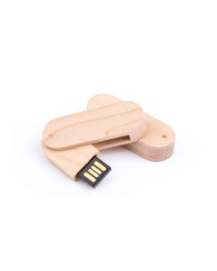 USB Stick Holz Swivel