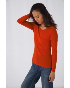 B&C Ladies' organic Inspire long-sleeved T-shirt