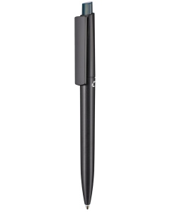 Ritter-Pen Kugelschreiber CREST RECYCLED + schwarz mit Logo bedrucken