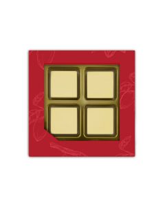 Geschenkbox mit 4 bedruckten Logo Blöckchen