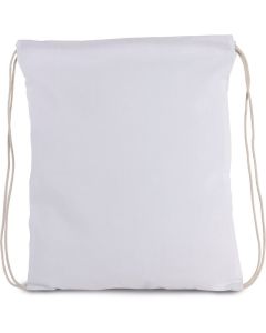 Kimood Kleiner Rucksack aus Bio-Baumwolle mit Kordeln