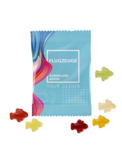 Fruchtgummi 10g Tüten - Flugzeuge