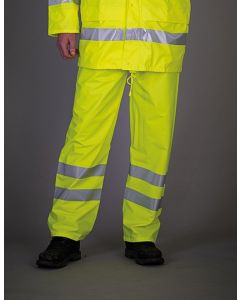 YOKO - Hi-Vis Soft Flex Breathable Rain Trousers