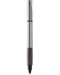 Tintenroller LAMY accent silver-wood M-schwarz