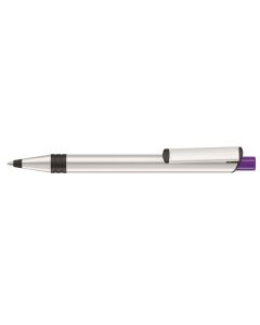RECYCLED PET PEN ALUMA, dunkelviolett