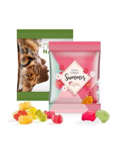 Minitüte 10g, Fruchtgummi Standardformen