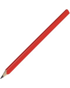 Zimmermannsbleistift, 24 cm, eckig-oval, gespitzt