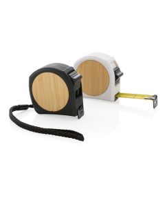 5m/19mm Maßband aus RCS recycelt. Kunststoff & Bambus