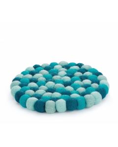 Cilio Untersetzer LANA AZZURRO rund