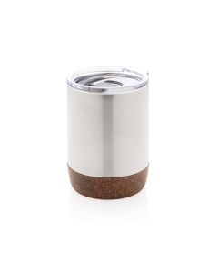 Kleine Vakuum-Kaffeetasse aus RCS rSteel & Kork