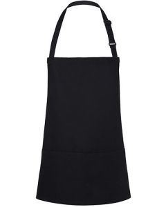 Karlowsky - Kurze Latzschürze Basic mit Schnalle und Tasche