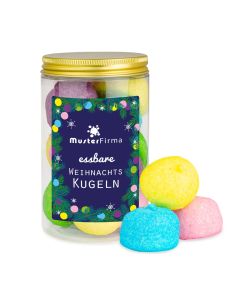 Naschdose M Weihnachtskugeln