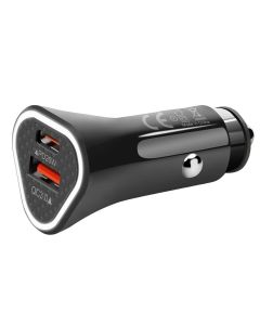 Car Charger "USB-C&A" schwarz