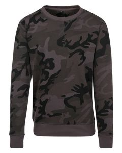 Build Your Brand - Camo Crewneck