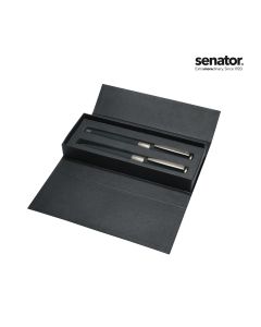 senator® Image Black Line Set (Drehkugelschreiber+ Rollerball)