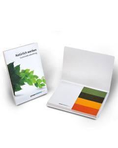 Recycling Haftset 01 mit individualisierbaren papiermarkern
