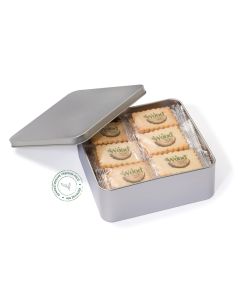 24 × 4C BEDRUCKTE BUTTERKEKSE IN METALLBOX