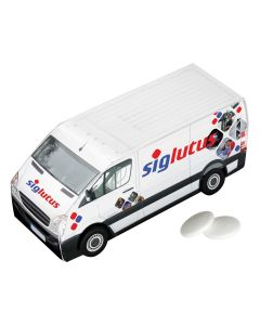 Lieferwagen mit Pfefferminz
