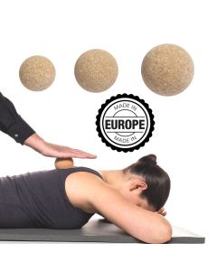 Massage- / Faszienball aus Kork, "Made in Europe"