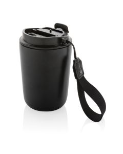 Cuppa Vakuumbecher aus RCS-Stahl mit Umhängeband