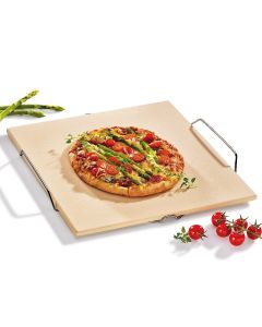 Küchenprofi Pizzastein mit Gestell