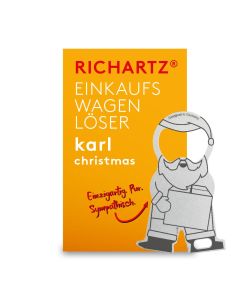 Einkaufswagenlöser karl christmas