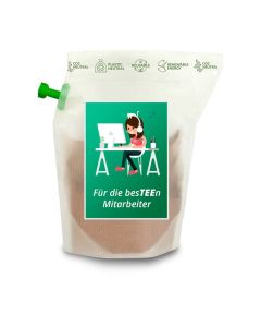 Tee-Brühbeutel, Für die besTEEn Mitarbeiter, Tasty Berry, wiederverwendbar