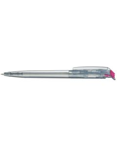RECYCLED PET PEN transparent SG, magenta