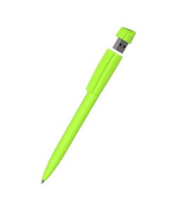 Klio-Eterna - Turnus high gloss USB 3.0 - Drehkugelschreiber mit integriertem USB-Stickhellgrün