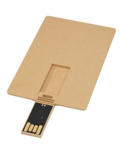 Rechteckiger, ausklappbarer USB-Stick in Kreditkarten-Format