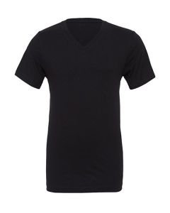 Canvas - Unisex Jersey Short Sleeve V-Neck Tee