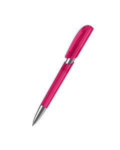 Klio-Eterna - Push transparent Mn - Druckkugelschreiberpink transparent