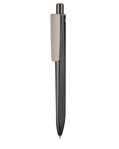 Ritter-Pen Kugelschreiber RIDGE SCHWARZ RECYCLED mit Logo bedrucken