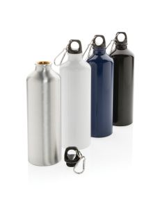 XL Aluminium Flasche mit Karabiner