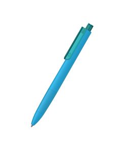 Klio-Eterna - Tecto softtouch/transparent - Druckkugelschreibersofttouch cyan