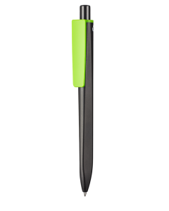 Ritter-Pen Kugelschreiber RIDGE SCHWARZ RECYCLED mit Logo bedrucken