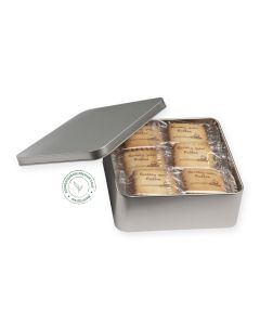 24 VANILLE-BUTTERKEKSE IN METALLBOX