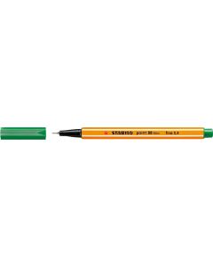 STABILO point 88 Mini Fineliner, grün