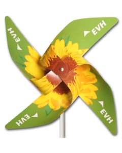 Windmühlen 4 Flügel in Kleinauflage aus MC Papier ohne Front-Rosette (ab 100 Stück)