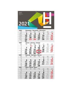 Wandkalender Budget 4 günstig bedrucken