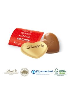 Lindt Herz, 20 g im Werbebriefchen