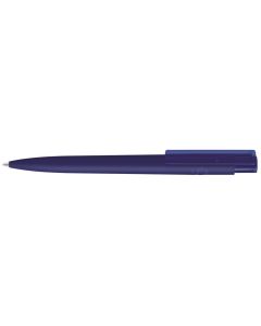 RECYCLED PET PEN PRO K transparent GUM, dunkelblau