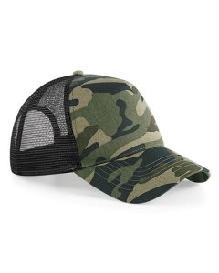 Beechfield - Camo Snapback Trucker