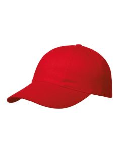 Brushed 6 Panel Cap, Turned Top