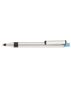 RECYCLED PET PEN ALUMA, hellblau