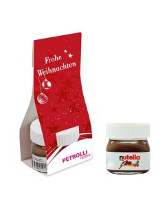 Nutella in Überreichverpackung - Weihnachten