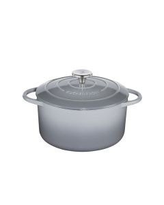 Küchenprofi Bratentopf rund 26 cm grau Provence