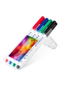 STAEDTLER Lumocolor whiteboard pen, Box mit 4 Stiften