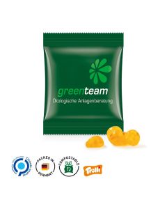 Minitüte, 15 g, kompostierbare Folie weiß, Trolli Vitamin Fruchtgummi